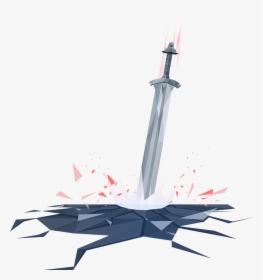 Sword Splash - Sword - Sword, HD Png Download, Transparent PNG