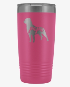 Rottie Papa Tumbler, Rottweiler Dog Dad 20oz Insulated, HD Png Download, Transparent PNG