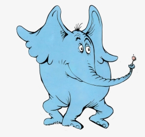 Dr Seuss Clipart - Dr Seuss Horton Clip Art, HD Png Download, Transparent PNG