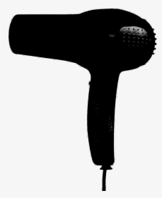 Hair Dryer Silhouette - Blow Dryer Silhouette Hd, HD Png Download, Transparent PNG