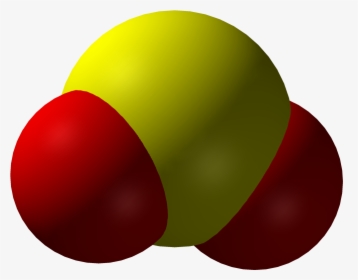 Sulfur Dioxide Molecule, HD Png Download, Transparent PNG