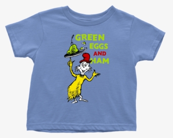 Green Eggs And Ham Shirt Toddler Dr Seuss - My Green Egg And Ham, HD Png Download, Transparent PNG