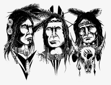 Transparent Chest Tattoo Designs Download - Best Native American T Shirts, HD Png Download, Transparent PNG