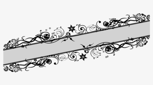 #ribbon #banner #decoration #edit #beautiful - Drawing, HD Png Download, Transparent PNG