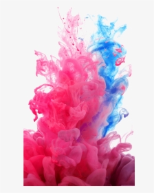 Colorful-smoke - Pink And Blue Smoke, HD Png Download, Transparent PNG