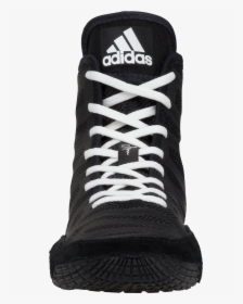 Adidas Shoes Clipart One Shoe - Black Adidas Shoes Front, HD Png Download, Transparent PNG