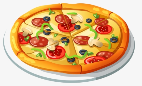 Pizza Vector Clipart Transparent Png - Pizza Desenho Png, Png Download, Transparent PNG