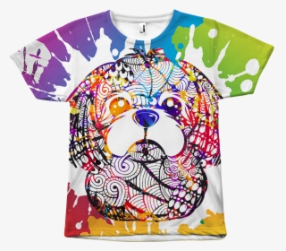 Shih Tzu Design All Over Print T-shirts, HD Png Download, Transparent PNG