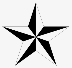 Vector Graphic Pentagram Polygon Shape Star - 3d 5 Point Star, HD Png Download, Transparent PNG