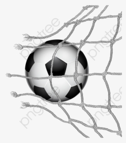 Soccer Ball Crashed Through The Net - Koora Shoot, HD Png Download, Transparent PNG