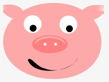 Pork Clipart Pig Face - Cartoon, HD Png Download, Transparent PNG