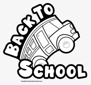 Clip Art Welcome Back To School Clipart Black And White - Welcome Back To School Clipart Black And White, HD Png Download, Transparent PNG