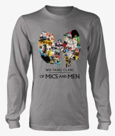 Of Mics And Men Shirt - Wu Tang Of Mics And Men Shirt, HD Png Download, Transparent PNG