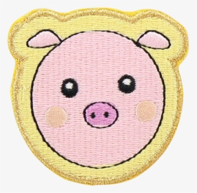 Pig Face Sticker Patch - Cartoon, HD Png Download, Transparent PNG