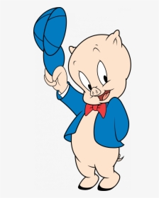 Large Size Of How To Draw Peppa Pig Face A Step By - Porky Pig That's All Folks, HD Png Download, Transparent PNG