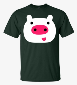 Pig Face Character Expression T Shirt & Hoodie - T Shirt Bon Scott, HD Png Download, Transparent PNG
