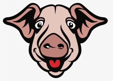 Head,suidae,livestock - Pig Head Png, Transparent Png, Transparent PNG