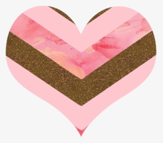 #hearts #love #goldglitter #glitter #freetoedit - Heart, HD Png Download, Transparent PNG