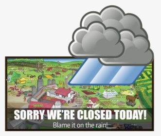 About Mayfield Farms Close - Transparent Background Rainy Cloud Clipart, HD Png Download, Transparent PNG
