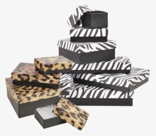 Animal Print Jewelry Boxes - Animal Print Box, HD Png Download, Transparent PNG