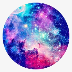 #galaxy #pink #blue #purple #stars #circle #background - So Show Me I Ll Show You, HD Png Download, Transparent PNG