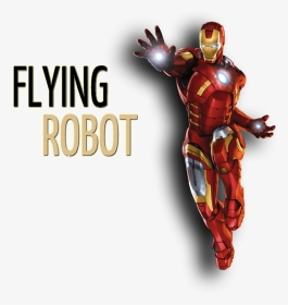 Flying Robotics More Details - Iron Man Marvel Superheroes, HD Png Download, Transparent PNG