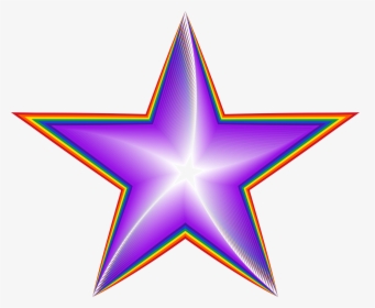 Spiritual Rainbow Star Clip Arts - Astros Star Logo Png, Transparent Png, Transparent PNG