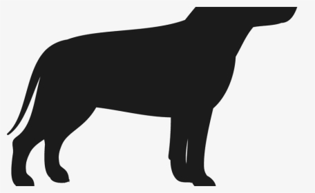 Pitbull Dog Silhouette Com Free For Personal Use - Guard Dog, HD Png Download, Transparent PNG