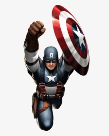 Captain America Photo Background - Captain America Fly, HD Png Download, Transparent PNG