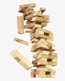 Jenga Collapse, HD Png Download, Transparent PNG