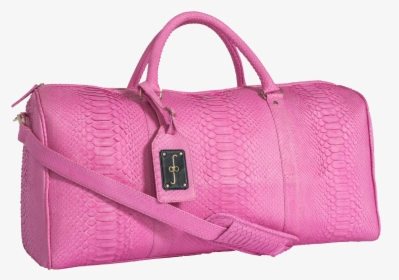 Duffel Bag - Pink Python - Handbag - Pink Duffle Bag Png, Transparent Png, Transparent PNG