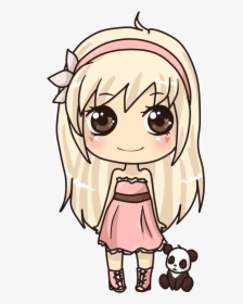 Omg Color Her Hair Brown And She Ll Look Like You @akuney499 - Anime Cute Girl Drawing, HD Png Download, Transparent PNG