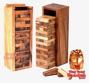 Wackelturm Mini The Wobbly Tower Xs As The Smallest - Plywood, HD Png Download, Transparent PNG