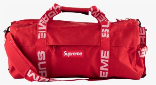 Supreme Duffle Bag - Supreme Duffle Bag Red, HD Png Download , Transparent  Png Image - PNGitem