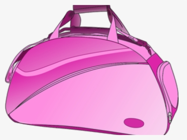 Transparent Girly Clipart - Duffel Bag Clip Art, HD Png Download, Transparent PNG