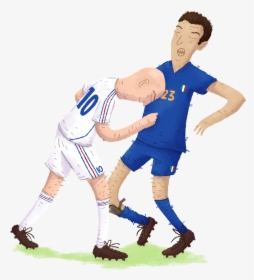 Zidane, France Materazzi, Italie - Kick Up A Soccer Ball, HD Png Download, Transparent PNG