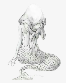 ##eressirena #sirena #mermaid #dibujo #lapiz #comic - Dibujo De Sirenas A Lapiz, HD Png Download, Transparent PNG