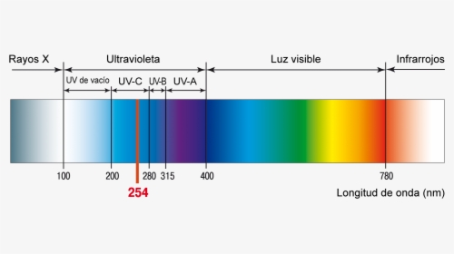 Radiacion Ultravioleta Longitud De Onda, HD Png Download, Transparent PNG