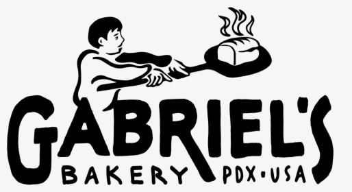 Logo For Gabriel S Bakery - Bakery Logo Black & White, HD Png Download, Transparent PNG