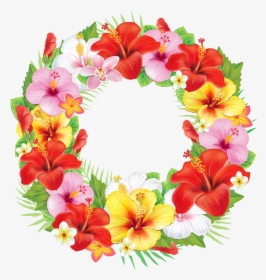 Transparent Lei Png - Hawaiian Flower Wreath Png, Png Download, Transparent PNG
