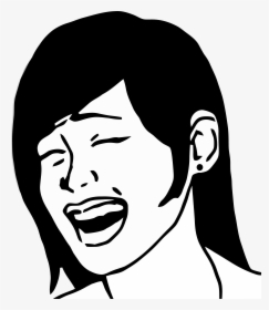 Yao Ming Face Picture Image - Yaoming Girl Png, Transparent Png, Transparent PNG