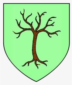 Coat Of Arms, Driftwood, Game Of Thrones, Trident, - Tree With No Leaves Drawing, HD Png Download, Transparent PNG