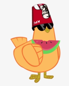 Kfc Bucket Of Chicken Cartoon, HD Png Download, Transparent PNG