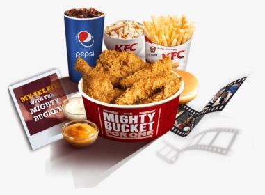 Kfc Bucket For One, HD Png Download, Transparent PNG