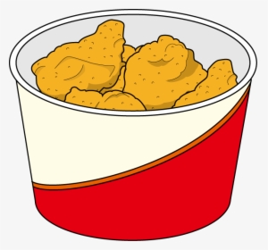 Kfc Clipart Kfc Food - フライド チキン イラスト, HD Png Download, Transparent PNG