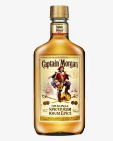 Captain Morgan Original Spiced Rum 375 Ml - Captain Morgan Original Spiced Gold 200ml, HD Png Download, Transparent PNG