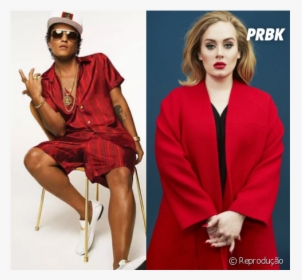 Bruno Mars Chama Adele De Diva E Diz Que Gostaria De - Bruno Mars 24 Carat Album, HD Png Download, Transparent PNG