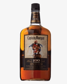 100 Proof Captain Morgan Spiced Rum, HD Png Download, Transparent PNG