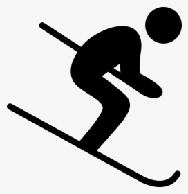 Transparent Sport Icon Png - Skiing Icon, Png Download, Transparent PNG
