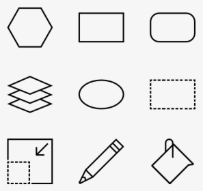 Free Geometric Shapes Png - Geometric Shapes Icons, Transparent Png, Transparent PNG